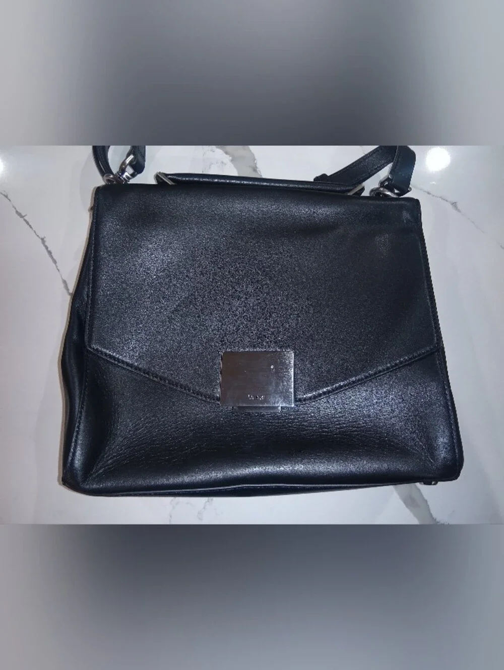 Tumi Mariella Collection Thalia Satchel In Calf Leather